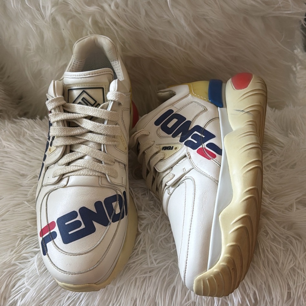 Fendi X Fila Off White Mania Sneakers